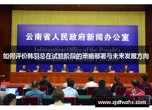 如何评价韩羽总在试验阶段的策略部署与未来发展方向